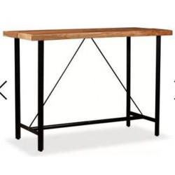 Table haute bois massif...
