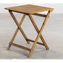 Table carrée bois