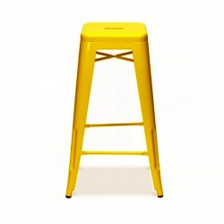 Tabouret haut métal