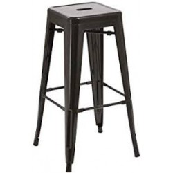 Tabouret haut métal