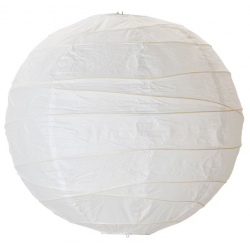 Suspension boule blanche en...