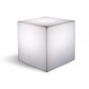 Cube lumineux, tabouret, table d'appoint