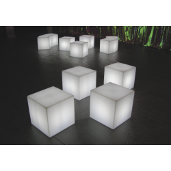 location cube lumineux slide