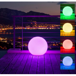 Sphère de table lumineuse