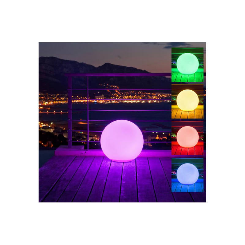 Sphère de table lumineuse Sphère de table lumineuse